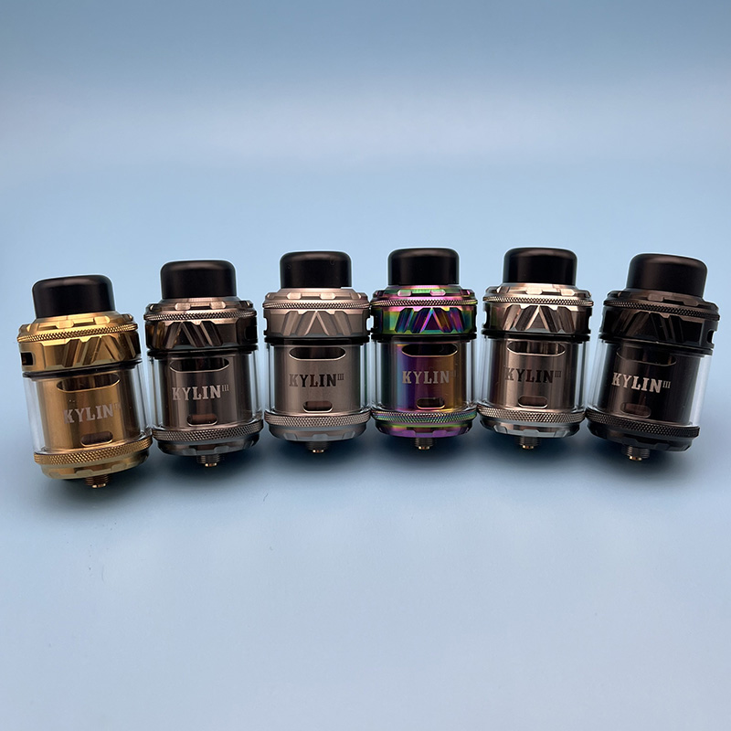 Kylin V3 RTA Tank 4ML 6ML Atomizador vape rta tankSupport Vaporizador de cigarrillo electrónico de bobina simple y doble