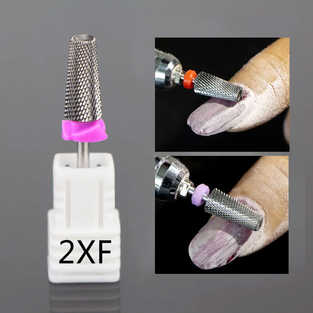 2023 NEUE Wolfram Stahl Nagel Bohrer Bits Fräser Für Entfernen Nagel gel Diamant Bohrer Bits Für Entfernen Abgestorbene Haut Grate Bits