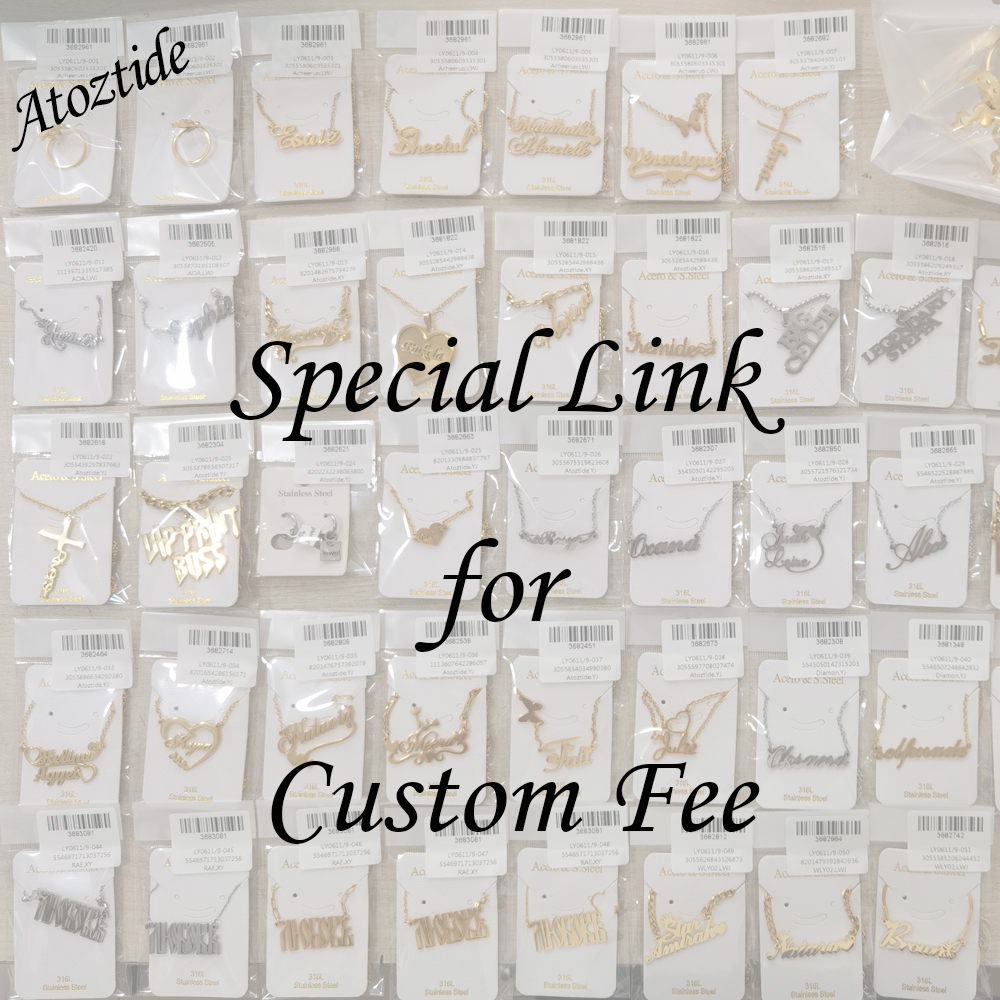 Enlace especial para joyería personalizada