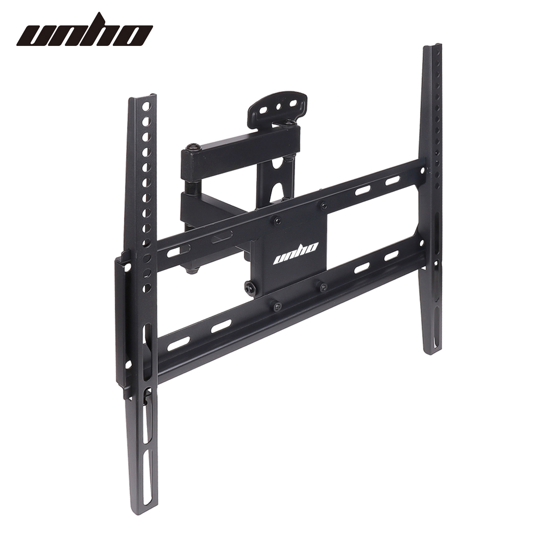 Kantelbare draaibare muur TV muurbeugel montage dubbele armen voor 32-55 inch