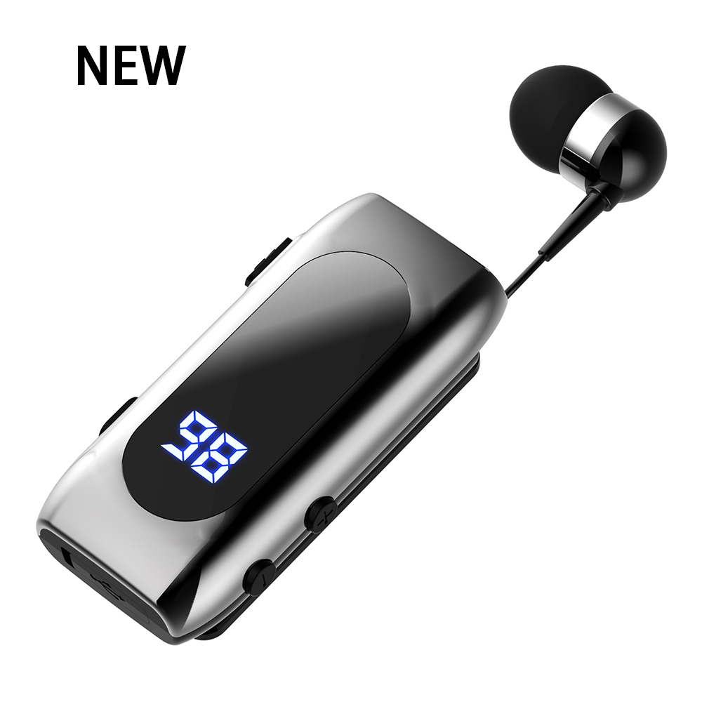 Bluetooth Mobil Teratai Hands-Free Blues untuk Ponsel Telinga Blues dengan Kawat Telinga Di Ponsel Lotus Waktu Bicara 20 Jam Headphone Tipe C BT5.2