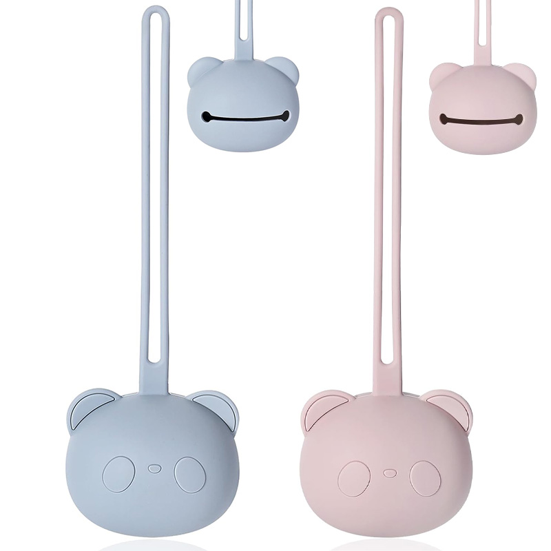 Silicone bebê chupeta titular saco, recipiente de armazenamento portátil, caixa de armazenamento, acessórios para carrinho, 1 parte
