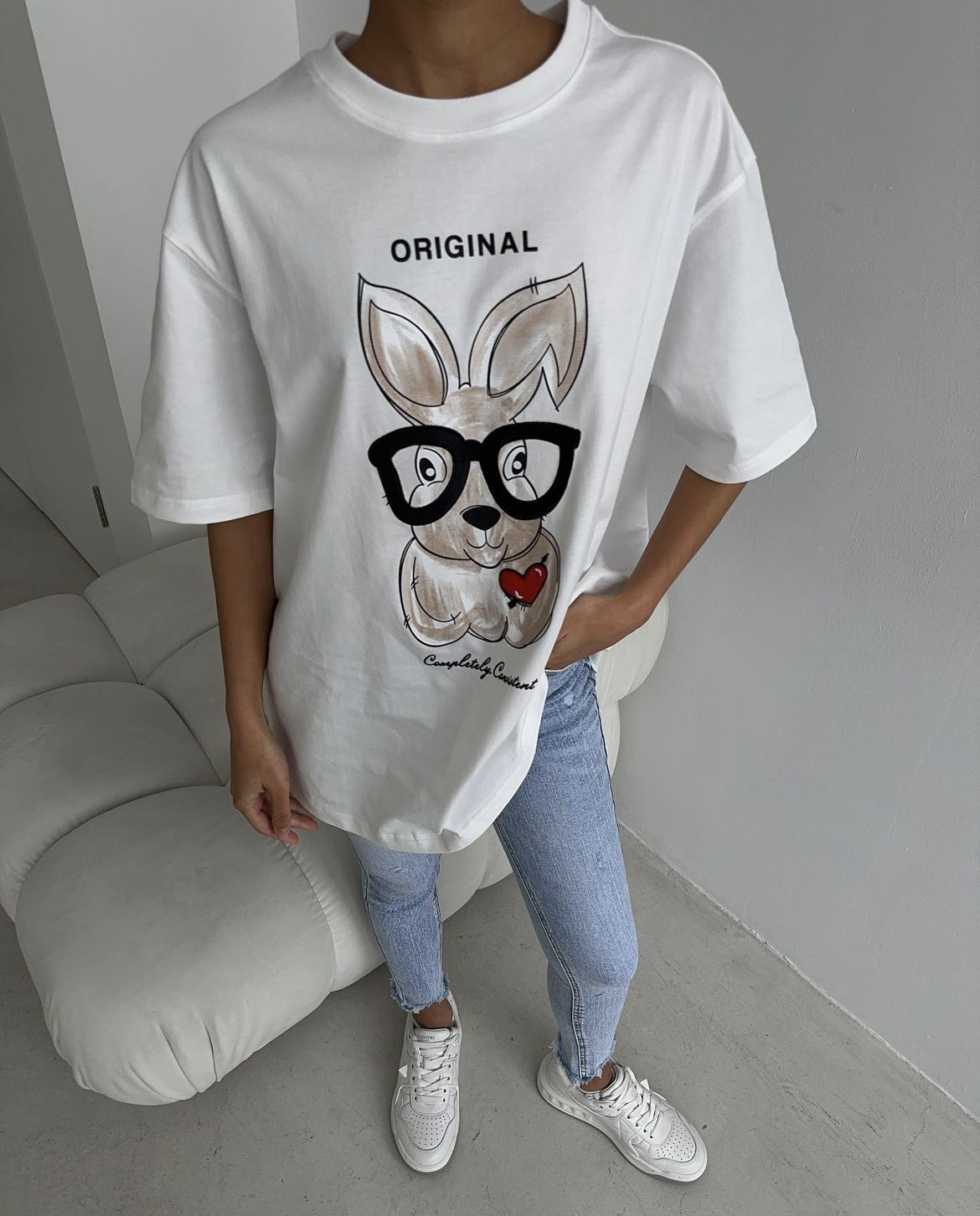Hirsionsan elegante Cartoon gedruckt T-Shirt Frauen Sommer schick lässig T-Shirts Baumwolle Pullover Kleidung übergroße Pullover weibliche Tops