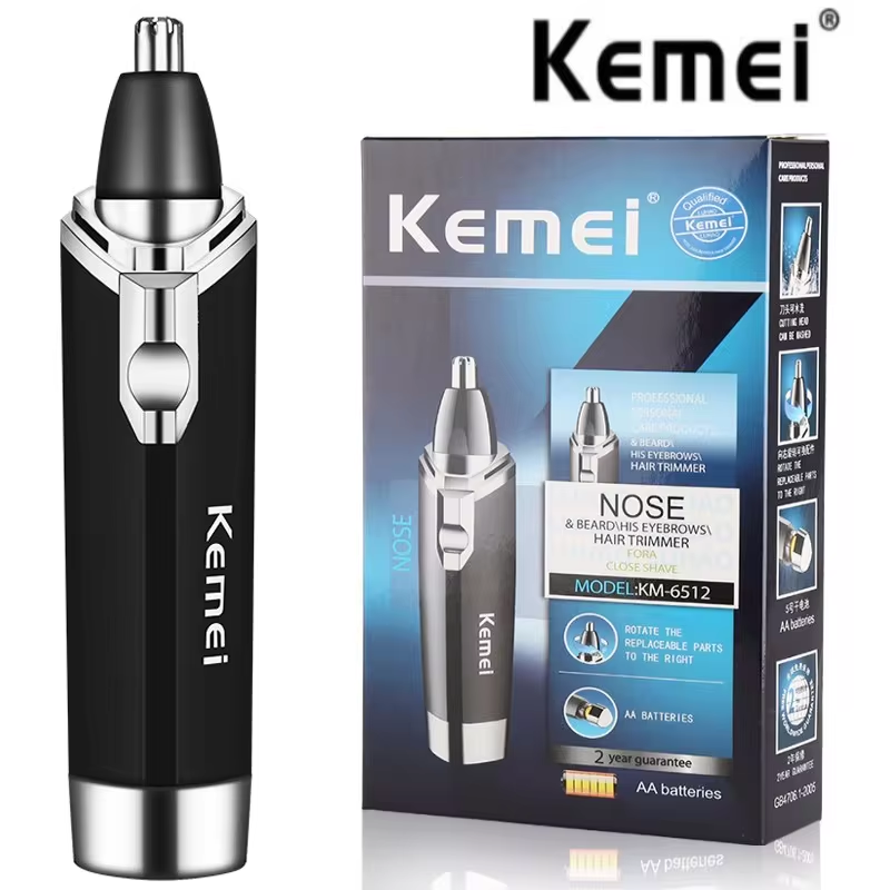 Kemei nez tondeuse à cheveux laine nasale outil nez cheveux coupe lavé tondeuse tondeuse et cheveux rasoir épilateur dissolvant nez cheveux