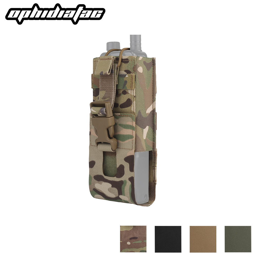 Ophiditac ringan Universal kantung Radio Walkie Talkie Pouch MPU5 PRC163 152 148 kantung Molle tas Interphone untuk Hun
