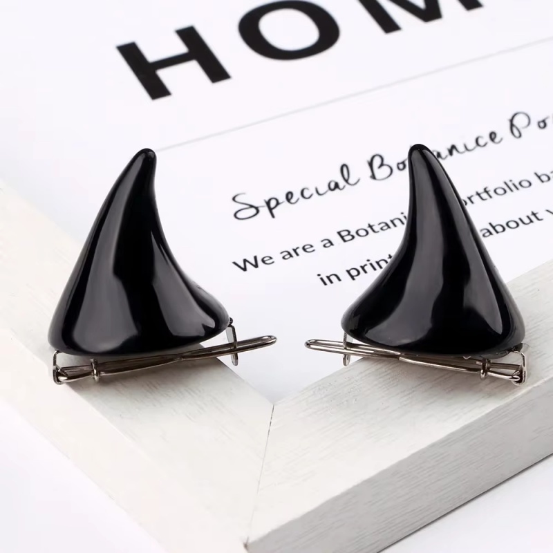 Neue Mode Mädchen Stereo Teufel Hörner Ohren Haarnadeln Trendy Katze Ohr Haar Clip Kinder Baby Kinder Haar Zubehör Stirnband