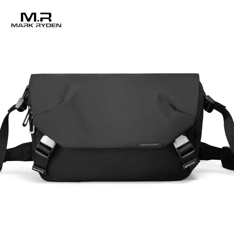 Bolsa transversal masculina antifurto, bolsa de ombro para viagem de alta capacidade, zíper ykk, resistente à água, para viagens curtas