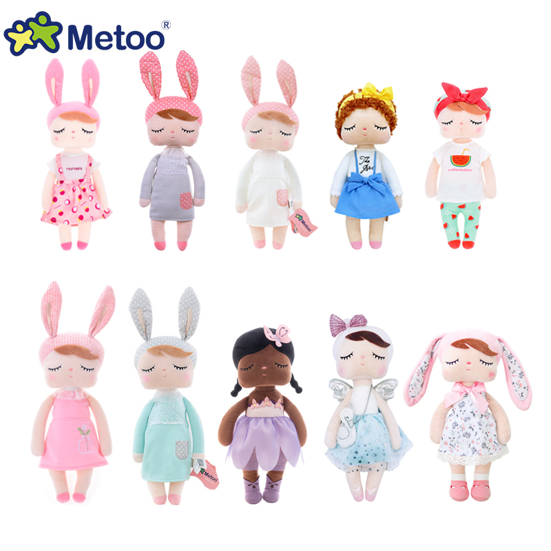 Original Metoo ตุ๊กตา Full Series Angela ตุ๊กตาตุ๊กตาหยิก Angel ผลไม้แต่งตัวงานแต่งงานของเล่นตุ๊กตาเด็กทารกของขวัญ