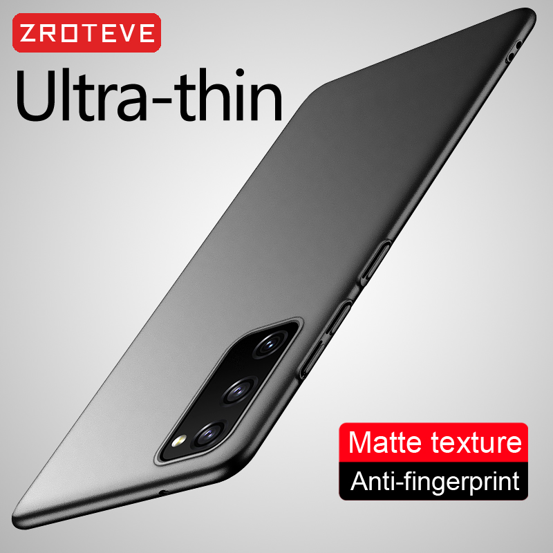 Per Samsung S20 FE Custodia Zroteve Sottile Hard PC Cover opaca per Samsung Galaxy S20 Plus S21 Ultra S 21 20 Custodie per telefoni antiurto