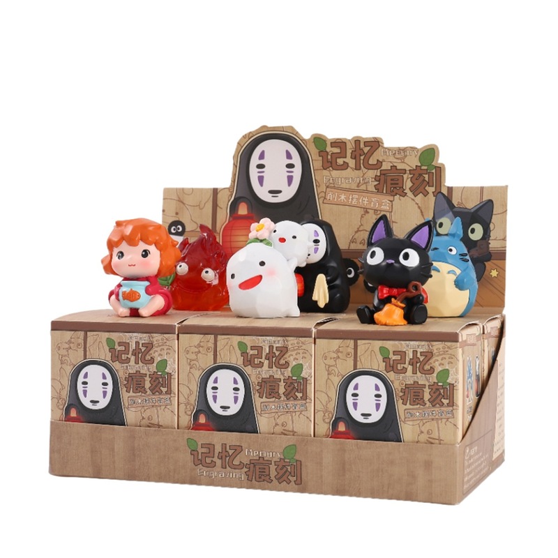 Figurka Anime Hot Hayao Miyazaki, Model z Pamięcią, Blind Box, Klasyczna Figurka, Kolekcjonerskie Pamiątki, Urocza Modna Zabawka, Ozdoba, Prezent