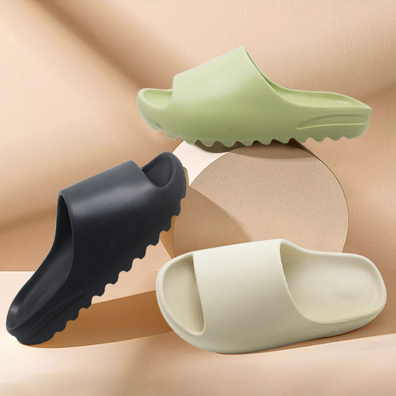 Sandal selop pantai ringan pria wanita, sandal EVA sol empuk dalam ruangan, Sandal pantai ringan musim panas ukuran besar 47