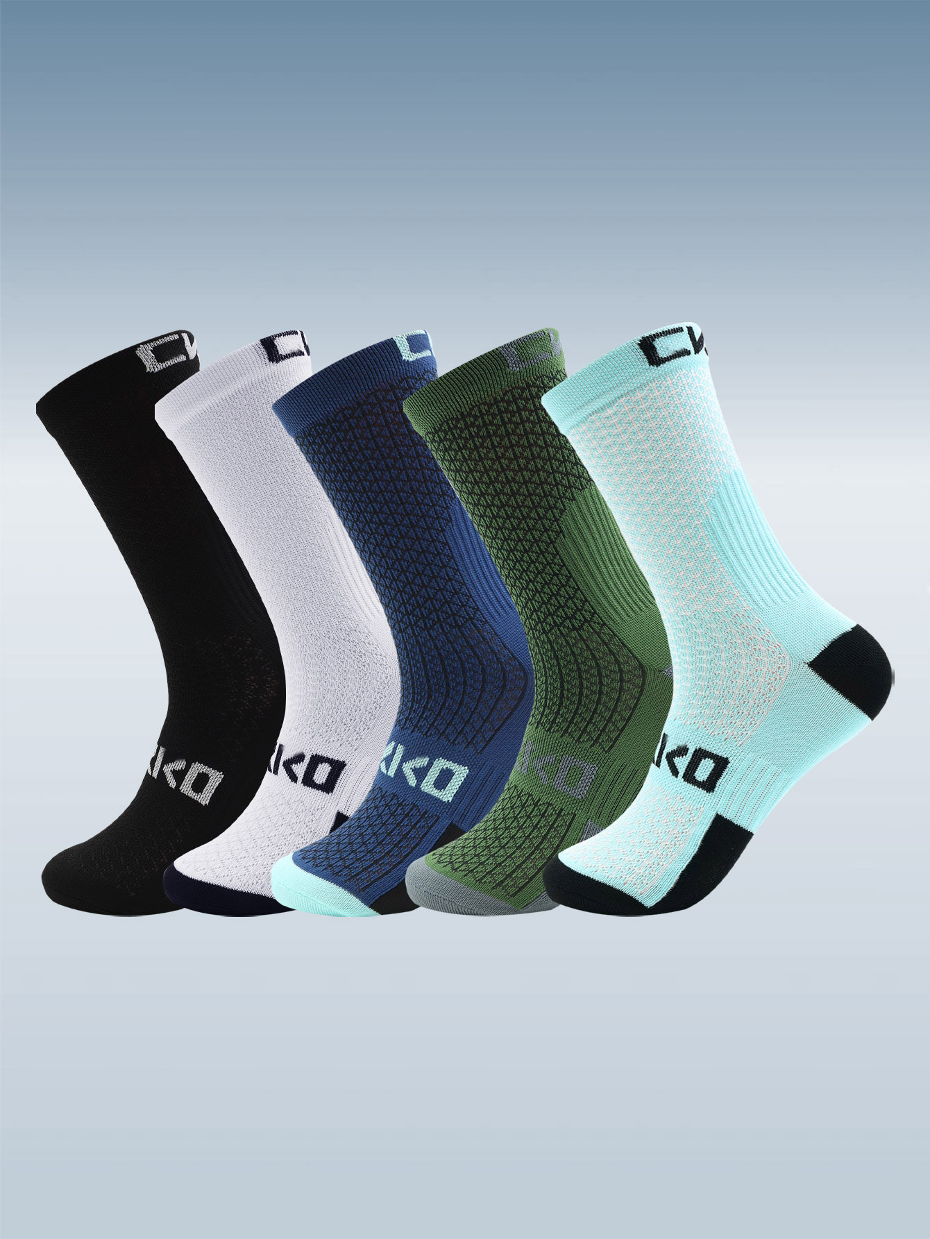 Calcetines profesionales para ciclismo, calcetines transpirables para bicicleta de carretera, calcetines deportivos para hombres y mujeres, calcetines deportivos para carreras al aire libre, calcetines deportivos de alta calidad