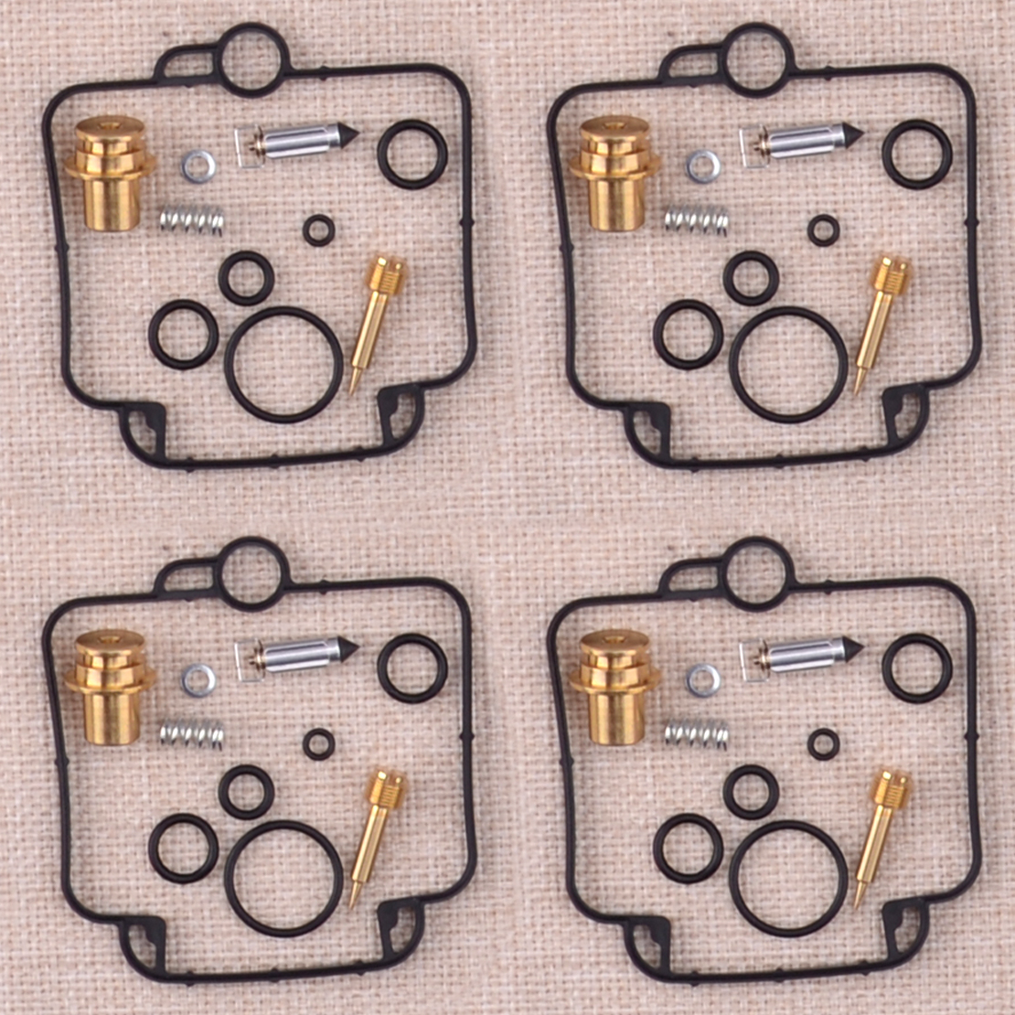 4 Set Karburator Perbaikan Kit Membangun Kembali Set untuk Suzuki GSX-R 750 1990 1991 GSX-R 750W 1992 1993 1994 1995 Aksesoris