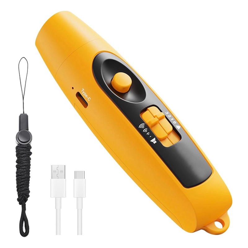 Apito eletrônico com carregamento usb, para professores de treinadores de árbitro, apito de acampamento para jogos esportivos ao ar livre com cordão