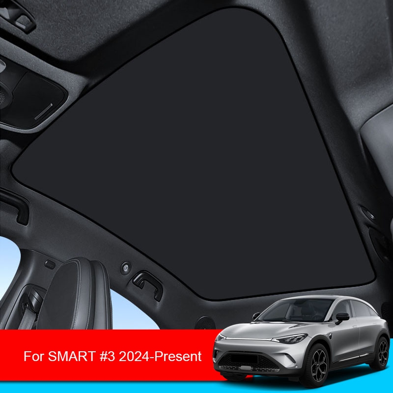 Для SMART #3 2024 2025 2026 автомобильный ледяной кристалл солнцезащитный козырек Солнцезащитный козырек крыша теплоизоляция затенение интерьер автомобильный аксессуар