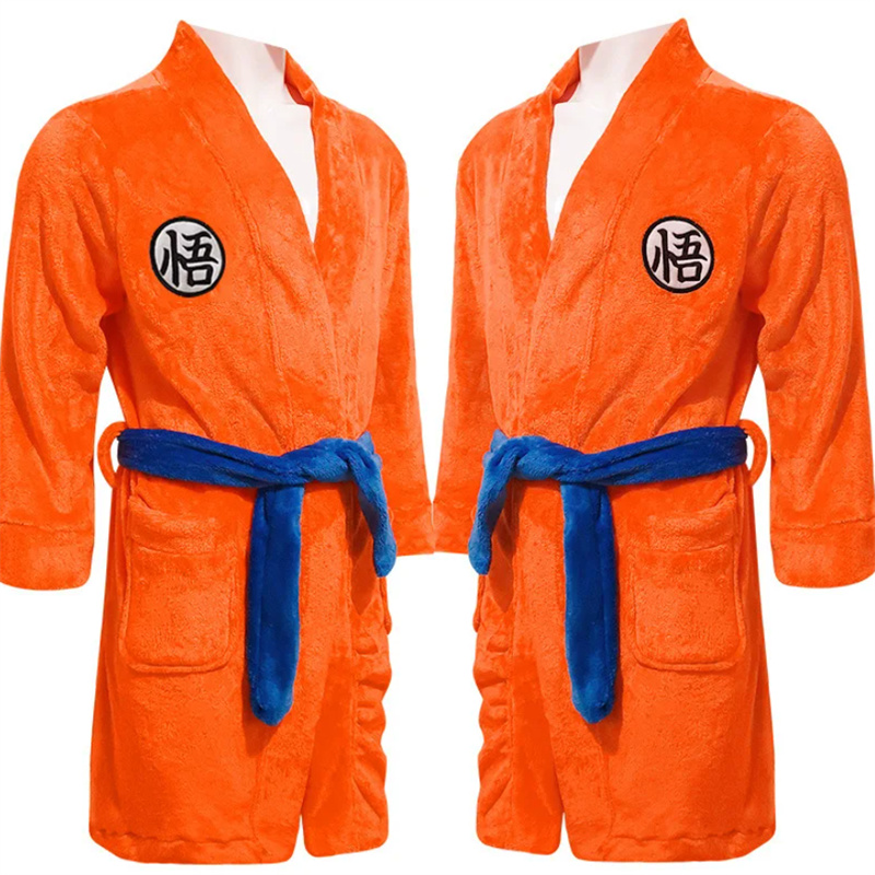 Anime Cosplay Kostüm Pyjamas Unisex Erwachsene Nachtwäsche Nacht Robe Bademantel Weihnachten Requisiten Flanell Cartoon Kleidung