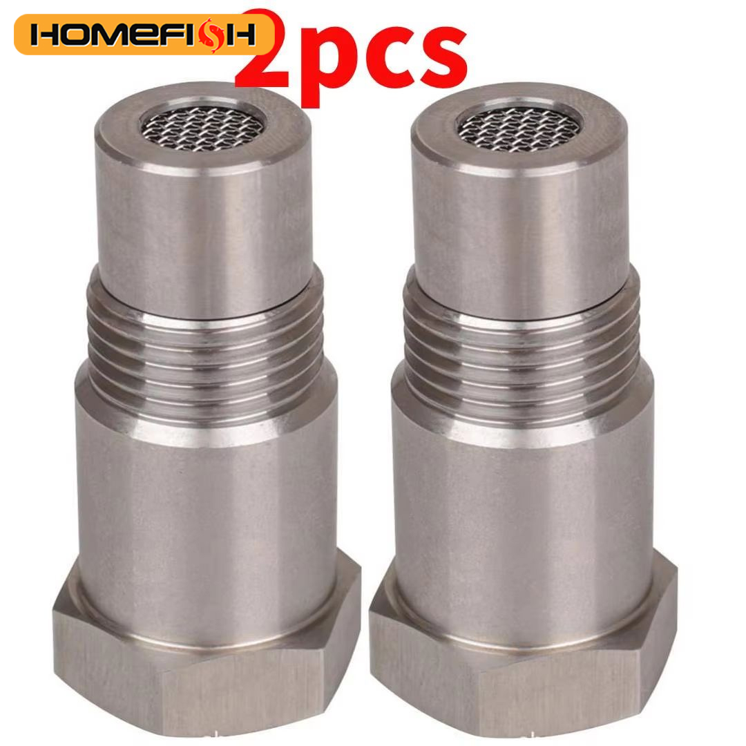 2PCS Off-Road Performance Oxygen Sensor Adapter M18X1.5 CEL Fix O2 Sensor for Catalyst CSV Auto Parts Performance Car Accessory