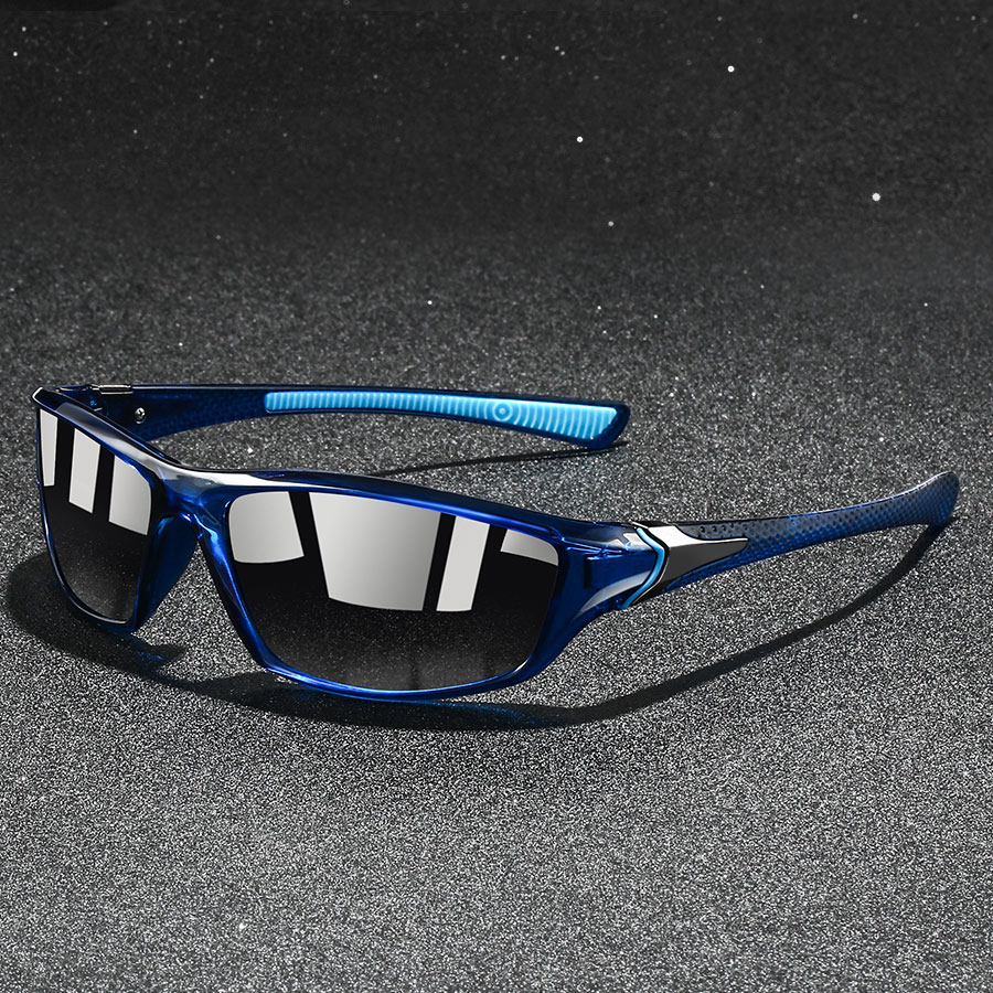 1-2-3 peças óculos de sol esportivos vintage das mulheres dos homens pesca correndo ciclismo montanhismo esporte homem óculos de sol anti-reflexo uv400