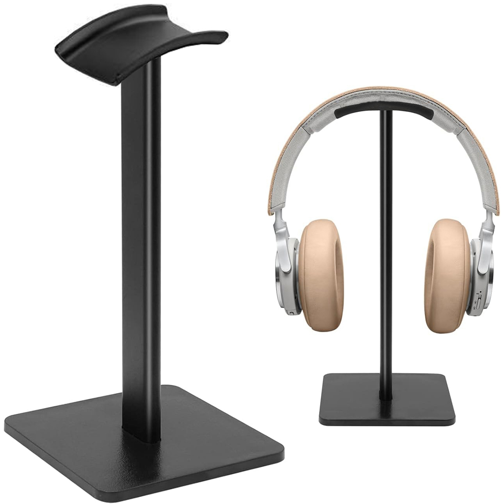 Universal Alumínio Metal Encosto De Cabeça Cabide, Headphone Stand, Headset Holder, suporte flexível Hanger, moda