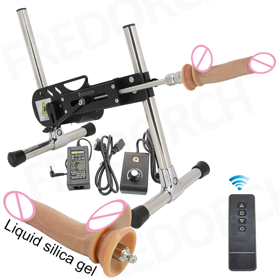 FREDORCH 86W Automatic Thrusting Sex Machine with Dildos for Couple Adult Games BDSM Women Vibrator Man Masturbator Sex toys