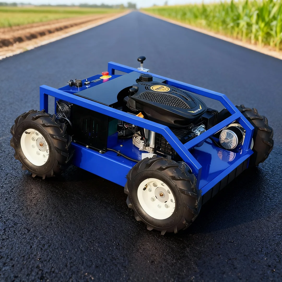 Customized Zero Turn Garden Track Wheel Crawler Remote Control Farm Lawn Robot Mower