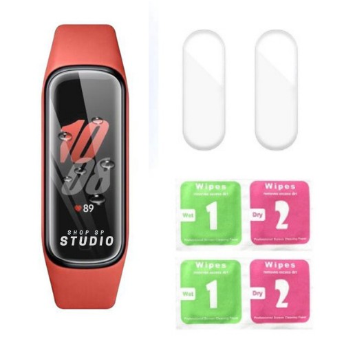 Película Tpu Gel Protetor de Tela Relógio Samsung Galaxy Fit 2 (Versão SM-R220NZKAZTO) c/ 2 Un