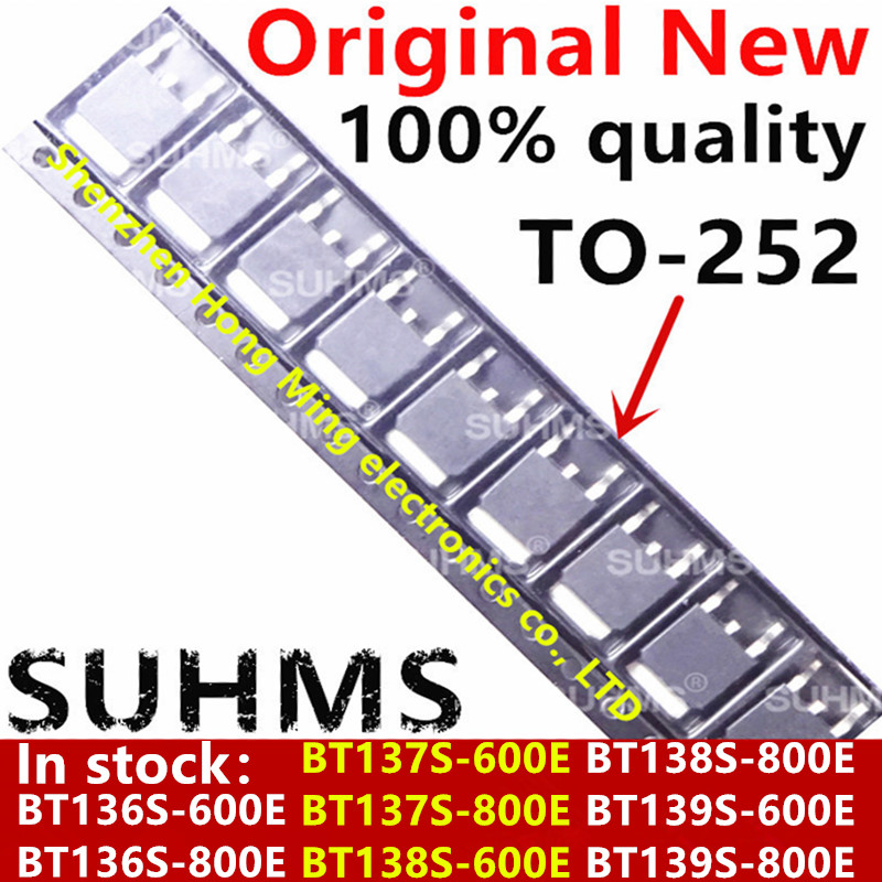 (50 piezas) 100% nuevo BT136S-600E BT136S-800E BT137S-600E BT137S-800E BT138S-600E BT138S-800E BT139S-600E BT139S-800E