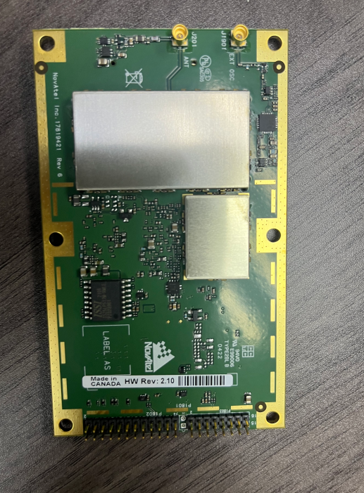 Novatel Quad Sistema Multi Frequency Board, OEM729-FFN-RNN-5BN, OEM729