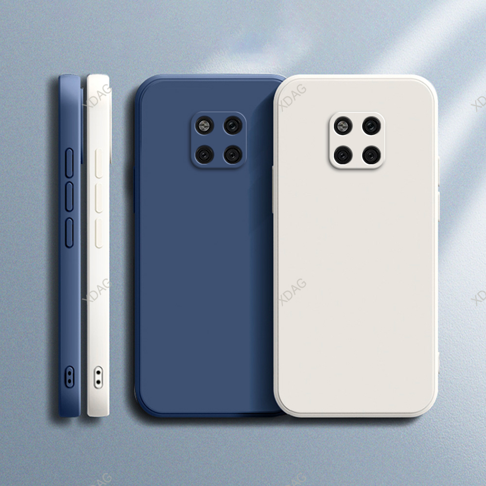 Оригинальный мягкий чехол для телефона Huawei Mate20 Mate 20 Pro X, квадратный жидкий силиконовый роскошный чехол 20 Pro Mate20Pro 20X, искусственная кожа, задняя крышка