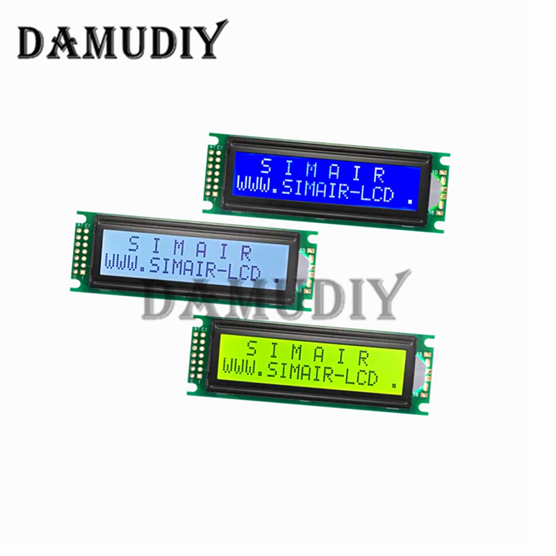 LCD1602 + I2C Module Blauw/Geel Groen Scherm 16x2 Karakter LCD Display PCF8574T PCF8574 IIC I2C Interface 5V voor arduino