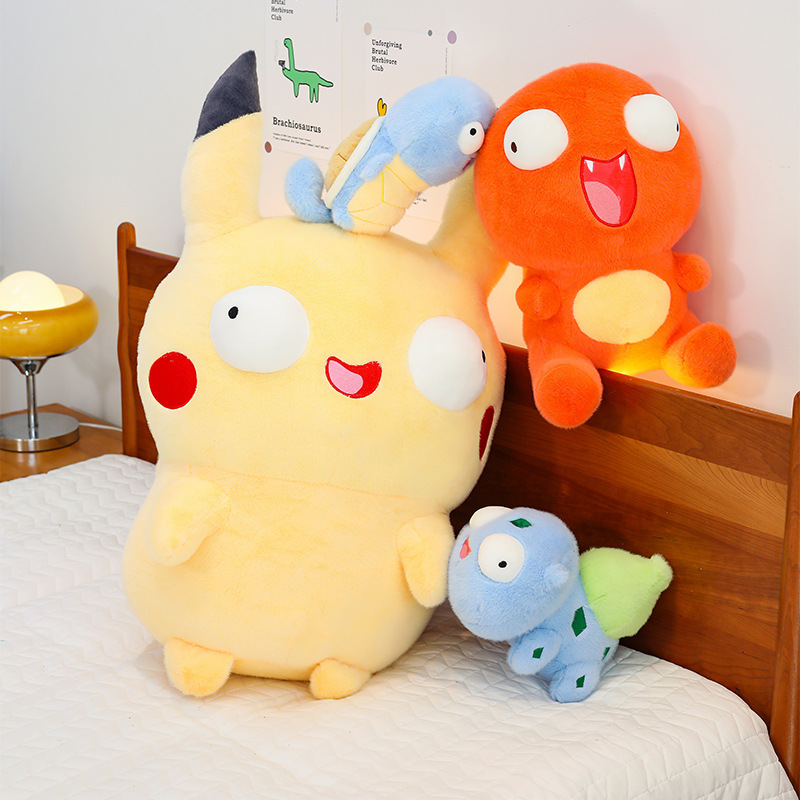 23/30/45 см милые плюшевые игрушки серии Pokemon, мягкая черепаха, маленький огненный дракон, детская рождественская подушка для сна, плюшевая кукла, подарок