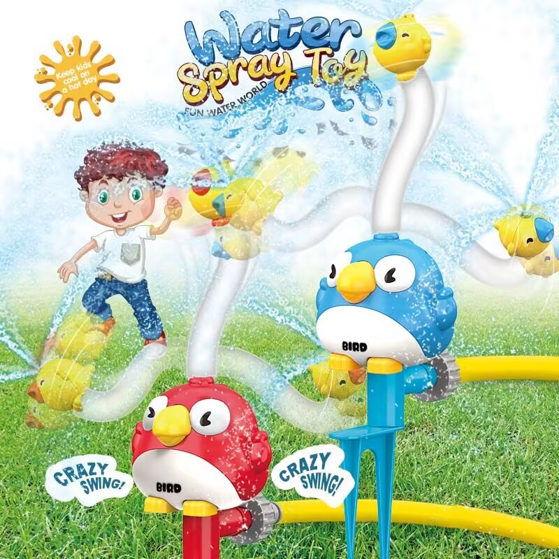Aspersor de pulverización de agua para exteriores para niños y niños pequeños, adecuado para juguetes exteriores de verano, juegos de patio trasero con regalos para niños y niñas ﻿