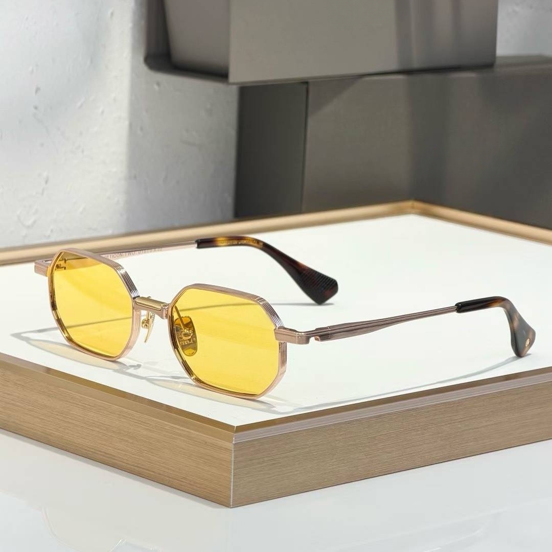 Luksusowe okulary przeciwsłoneczne w stylu vintage DTS179, ultralekkie, tytanowe, z filtrem UV400, retro, małe kwadratowe, unisex, wysoka jakość 3A+