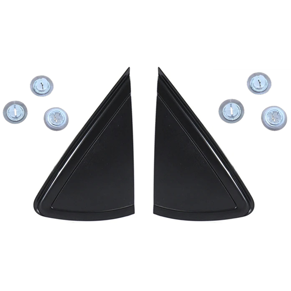 x1/x2 Auto Ala Porta Laterale Specchietto retrovisore Triangolo Trim Copertura Pannello Angolo Per VW Polo 5 MK5 6R 2011-2018 6R 0853273 A 6R 0853274 A