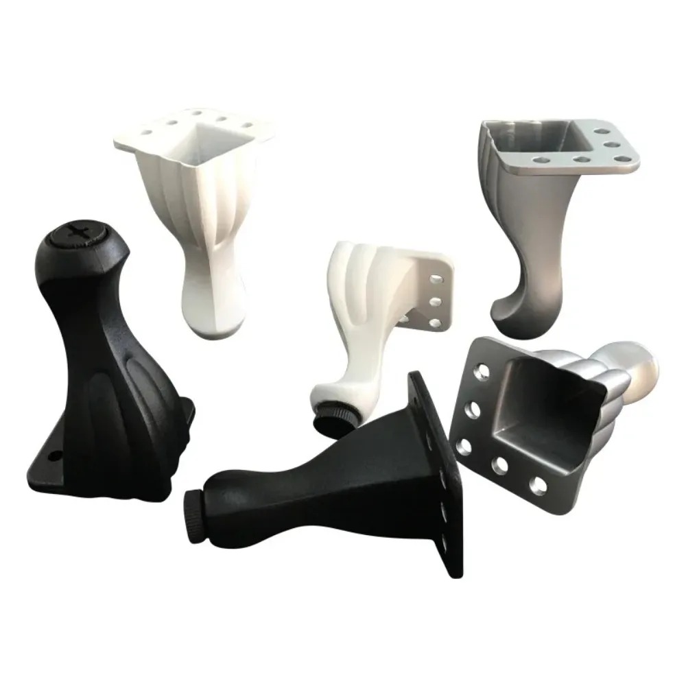 4pcs Easy Use Sofa Bed Hotel Leveling Accessories Aluminum Alloy Non-Slip Modern Cabinet Table Support Furniture Foot TV  Home