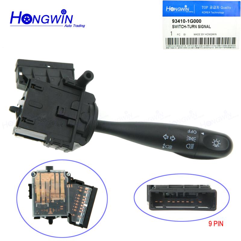 Переключатель сигнала поворота фары для Hyundai Kia Accent Rio 2006-2011 93410-1G000 934101G000 93410-1C000 93410-1C200 93410-1C200