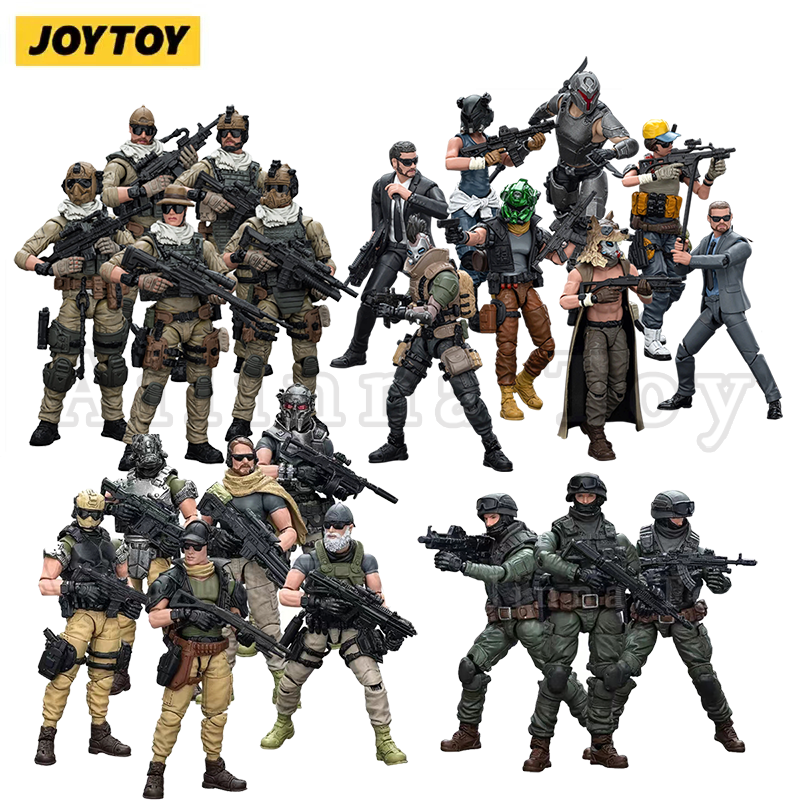 JOYTOY 1/18 3,75 Actionfiguren Militär Armed Force Serie Anime Modell Geschenk