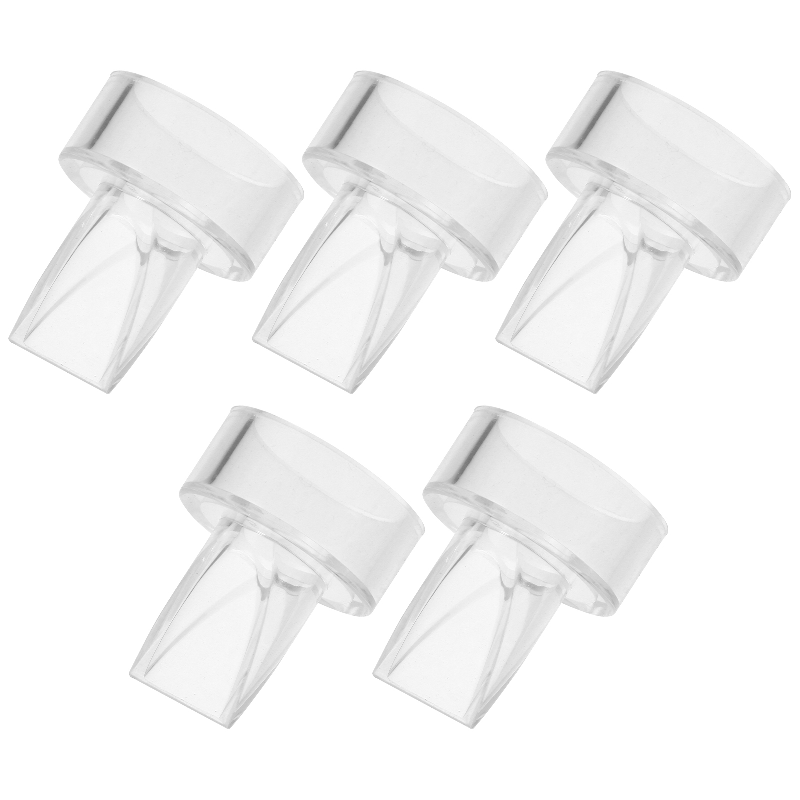 Bomba de válvula de 5 piezas, accesorios de repuesto para Extractor de leche materna, diafragma Manual de silicona