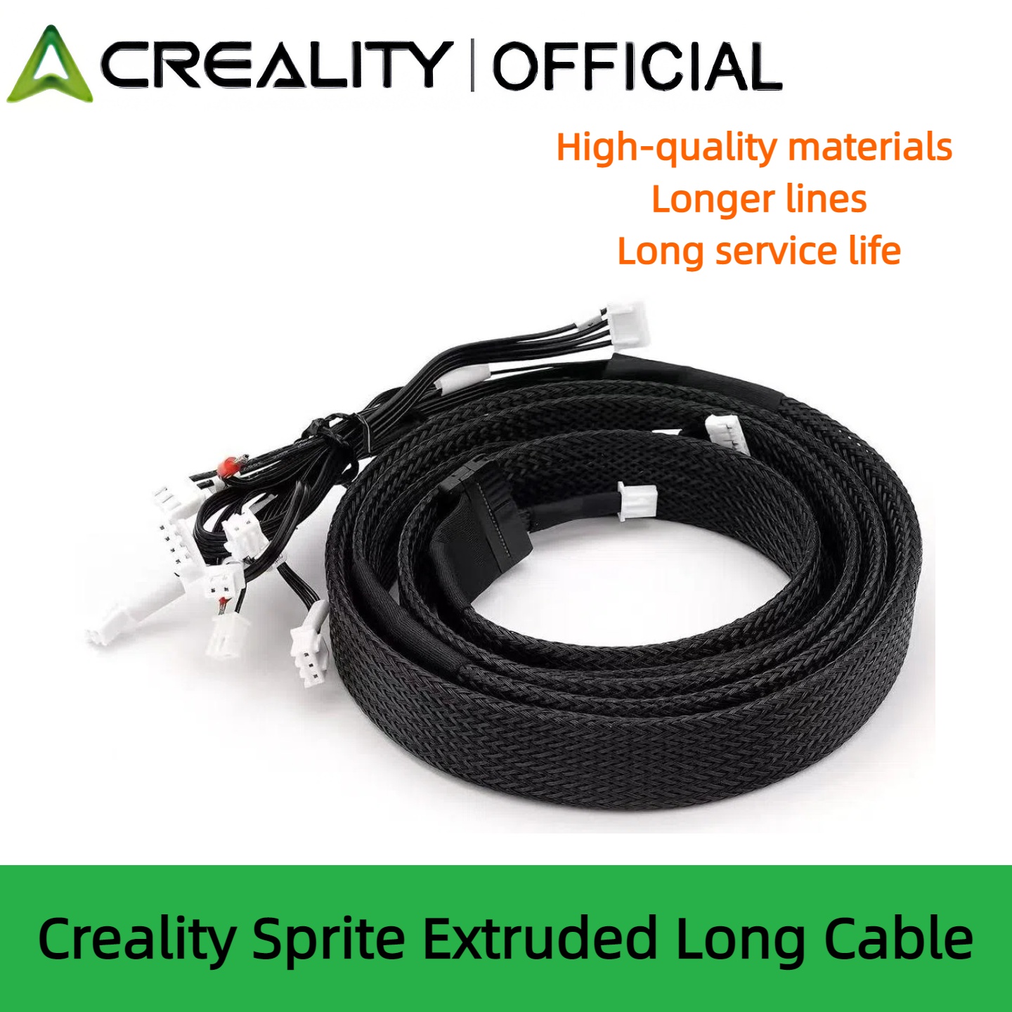 Creality Sprite extruded modified version -long cable Extruder Extenaion Cables Assembly Kit Ender-3οΌEnder3 Max Neo, V2 NEO