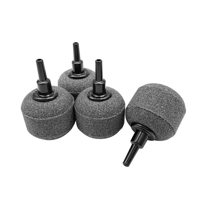 Piedras de aire redondas para acuario, difusor de burbujas minerales para pecera, accesorios de bomba de oxígeno, 5 piezas