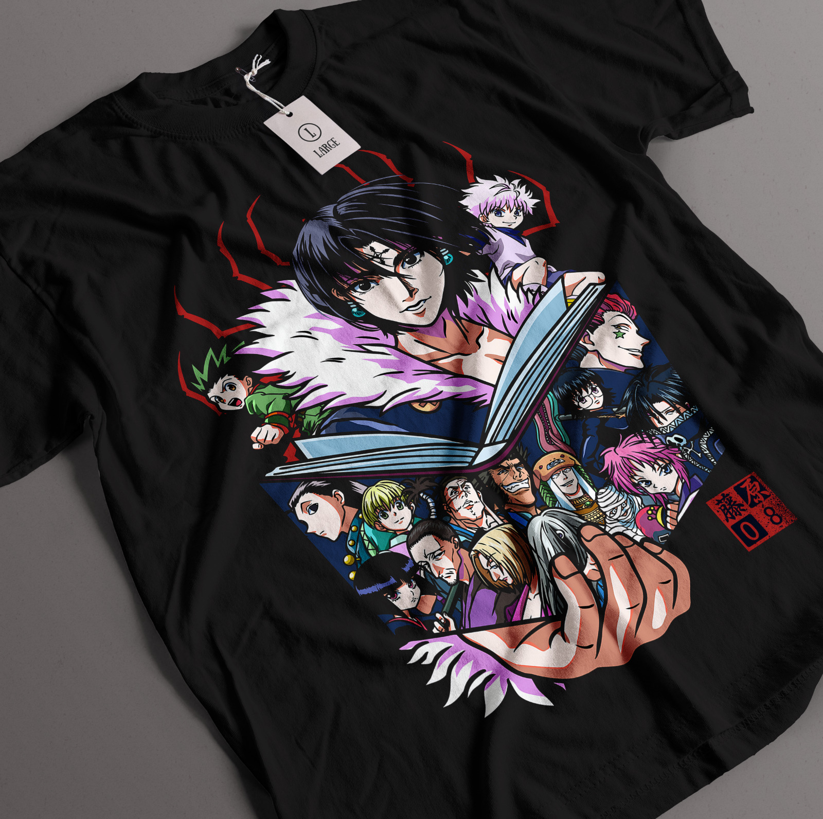 Футболка Phantom Troupe Hunter X HxH Machi Pakunoda Feitan Chrollo Hisoka Футболка
