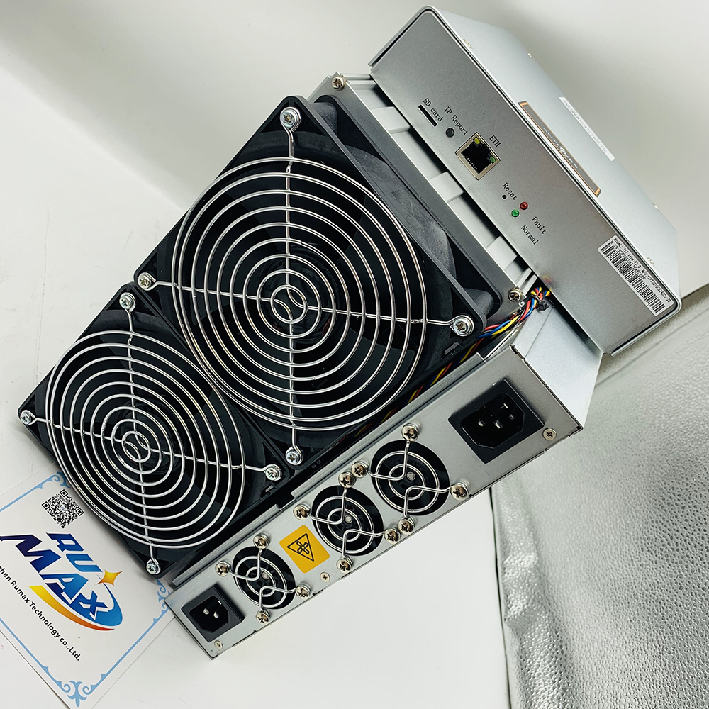 Antminer T17+ 58T Bitcoin Mining Machine - 58TH/s SHA-256 ASIC Miner with 50J/TH Low Power Efficiency Fast Shipping