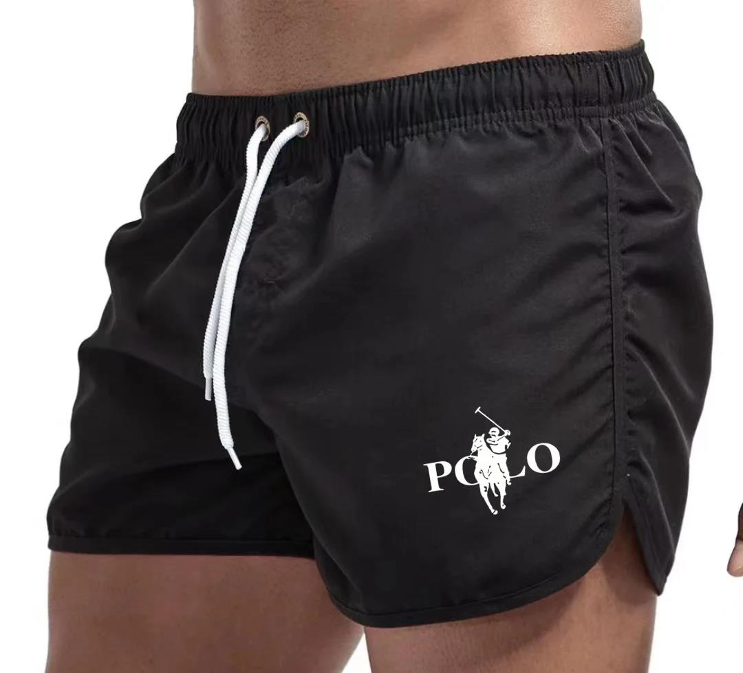Calções de Praia Masculinos Estampados de Alta Qualidade 2026: Leves, Respiráveis e de Secagem Rápida para Férias, Natação e Uso Diário