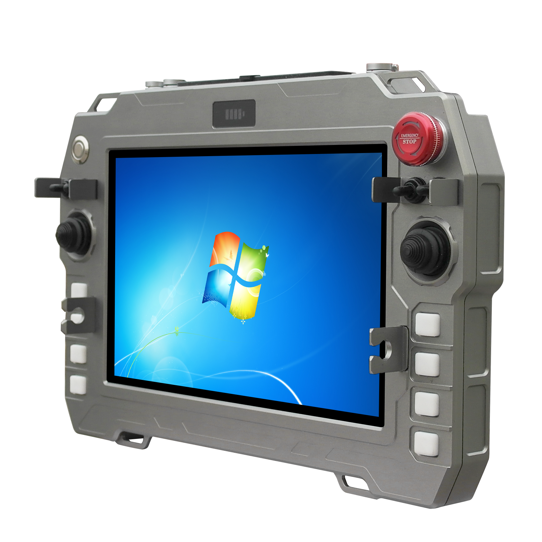 Long Range Communication GCS HD 10.1" LCD Screen Displays Integrated Remote Monitoring System Mesh Internet