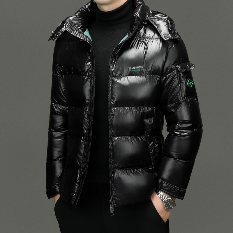 2025 nueva llegada chaqueta con capucha de invierno chaquetas de algodón tipo alféizar para hombres, parkas cálidas gruesas a la moda para hombres abrigo de invierno impermeable para hombre