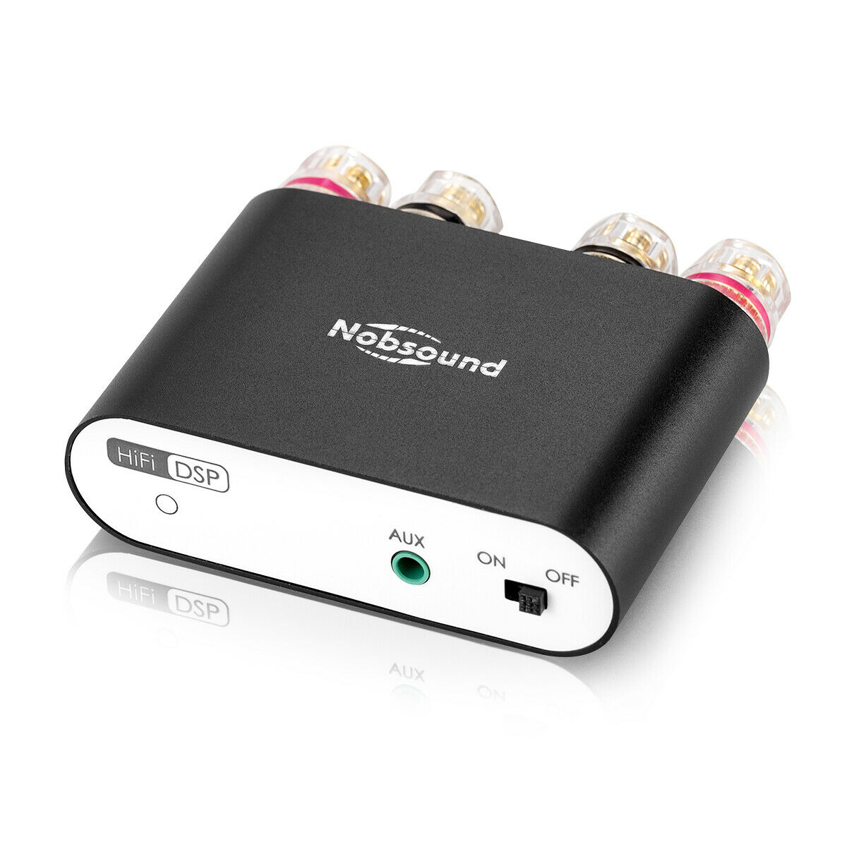 Nnobsound wzmacniacze cyfrowe hi-fi Mini Stereo DSP odbiornik 5.0 Bluetooth domowe Audio stacjonarny wzmacniacz mocy 100W * 2