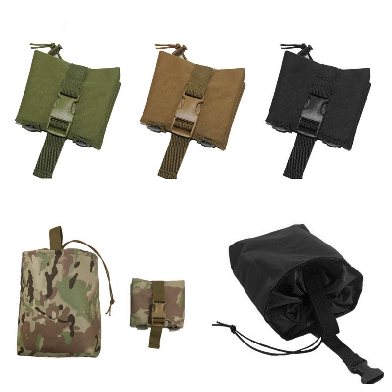 Складной подсумок для журналов Molle, складная кобура для восстановления, охотничий страйкбольный пистолет, боеприпасы, сумка EDC