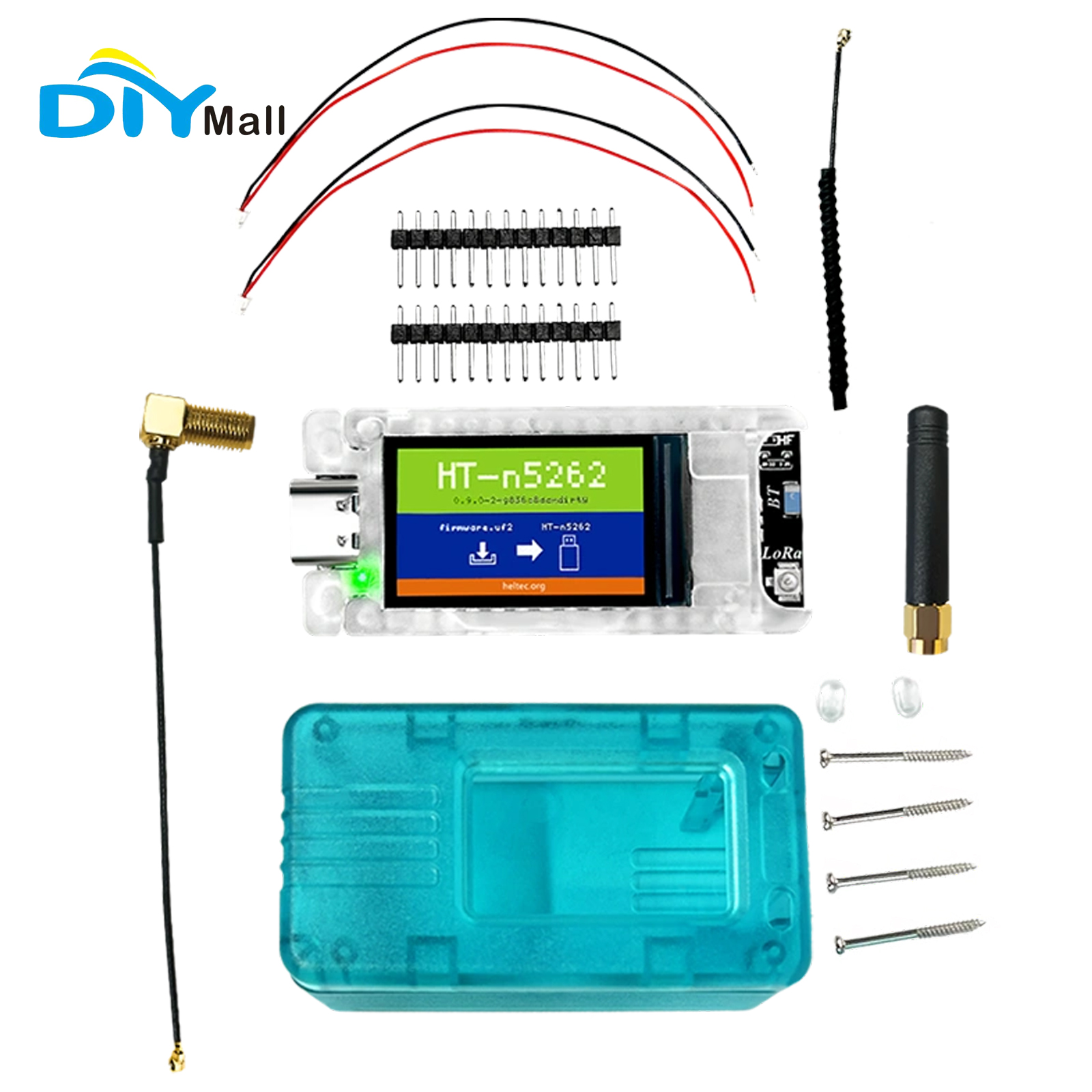 Heltec Mesh Node T114 LoRa + BLE 868 МГц 915 МГц nRF52840 SX1262 TFT-дисплей с низким энергопотреблением для Arduino Meshtastic