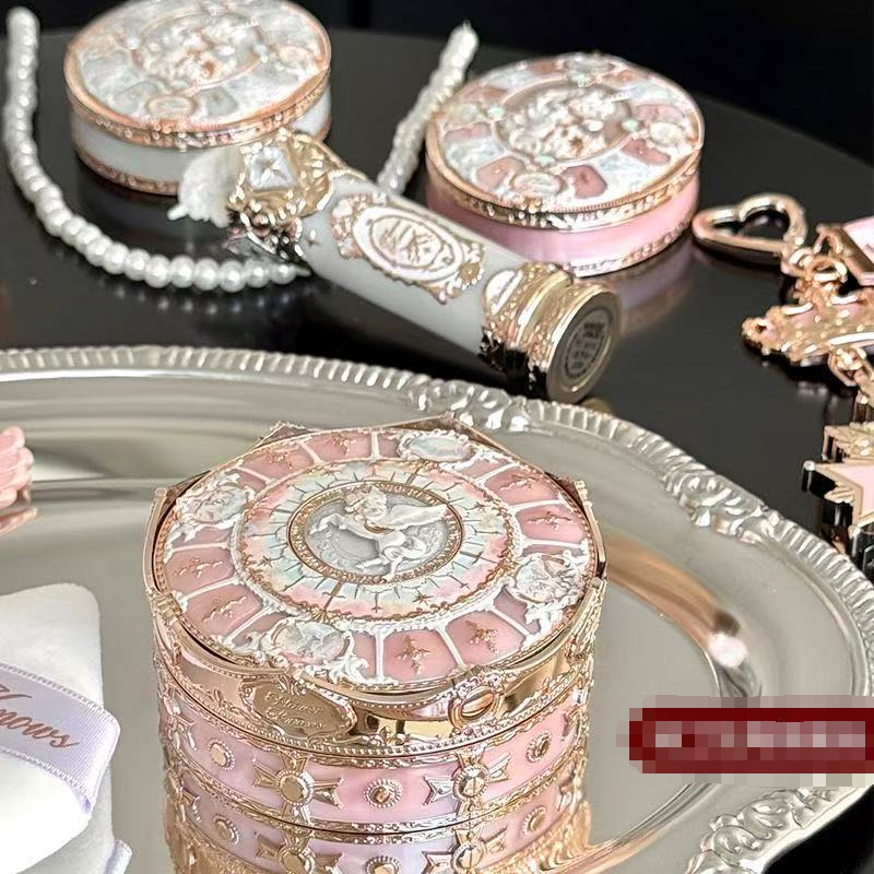 Пудра Flower Knows Knight Unicorn Cloud Honey Powder Shell Pearl, рассыпчатая, матирующая, с контролем жирности, стойкая, для макияжа.