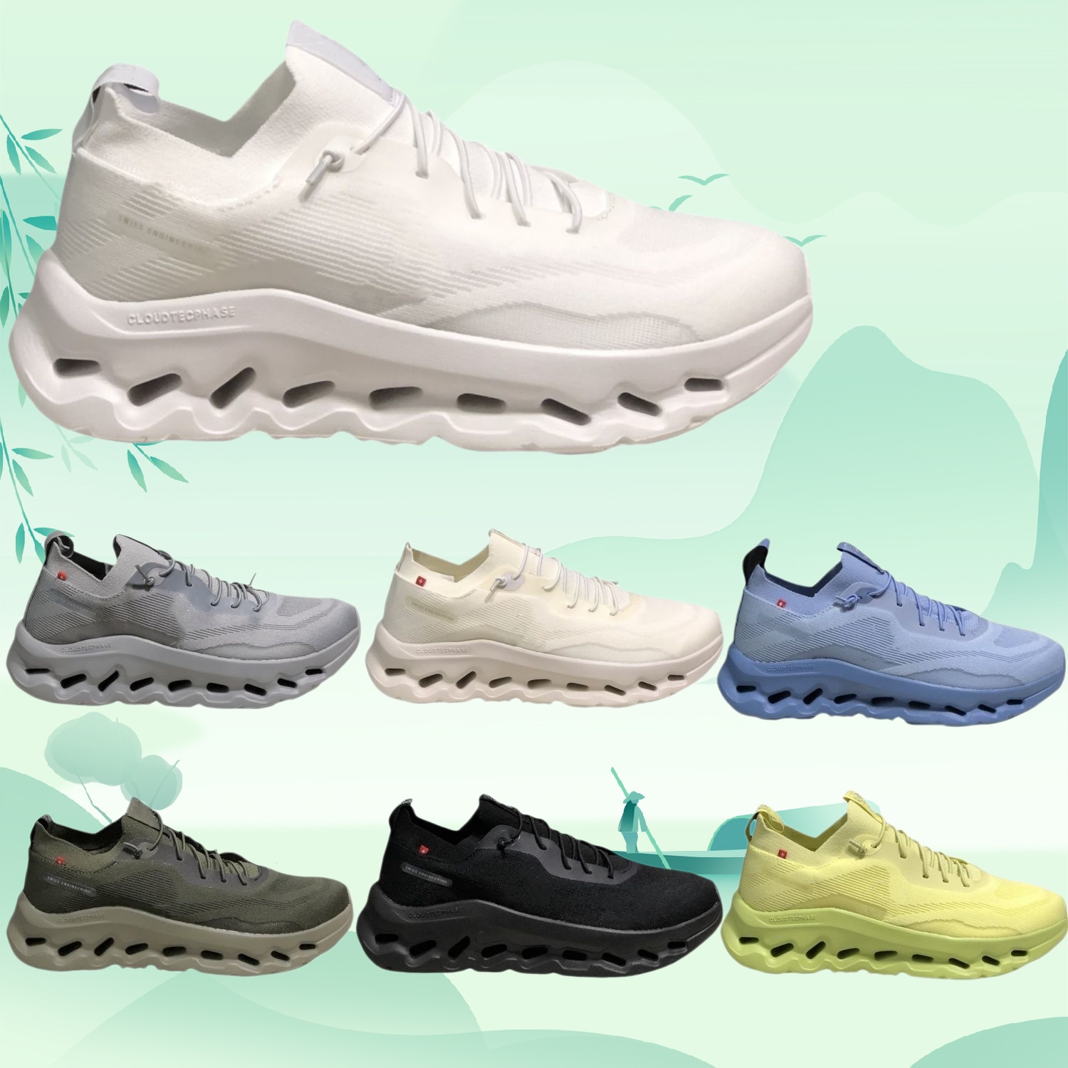 2026 Modische Damen- und Herren-Sportlaufschuhe Cloud-TILT Atmungsaktiv Rutschfest Dämpfend Straßenlauf Sport Lifestyle Outdoor Sneakers